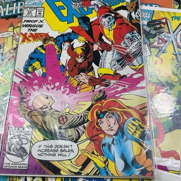 Vintage Marvel Excalibur 80s/90s comic book bundle set of 20 - Picture 5 of 5